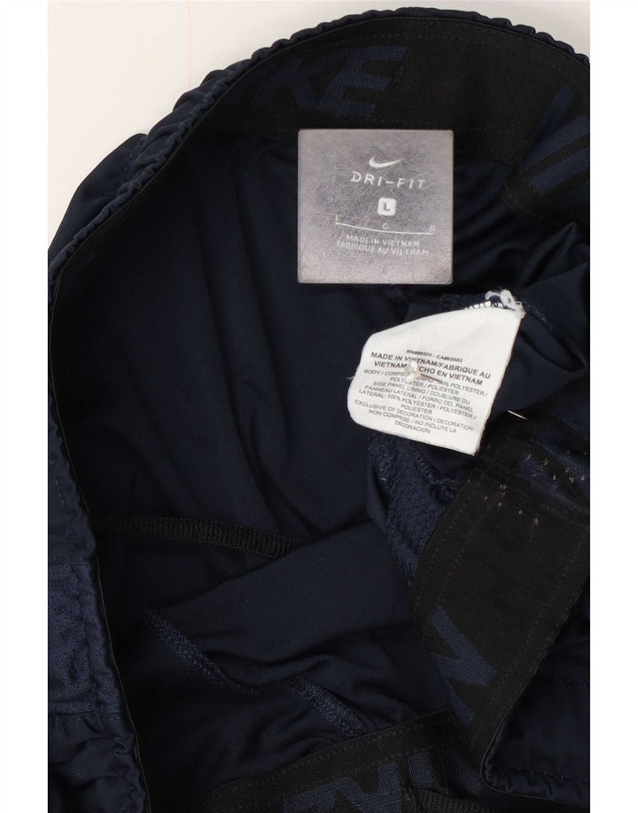 Pantaloni scurți sport Nike Dri Fit pentru bărbați, mari, albastru, poliester