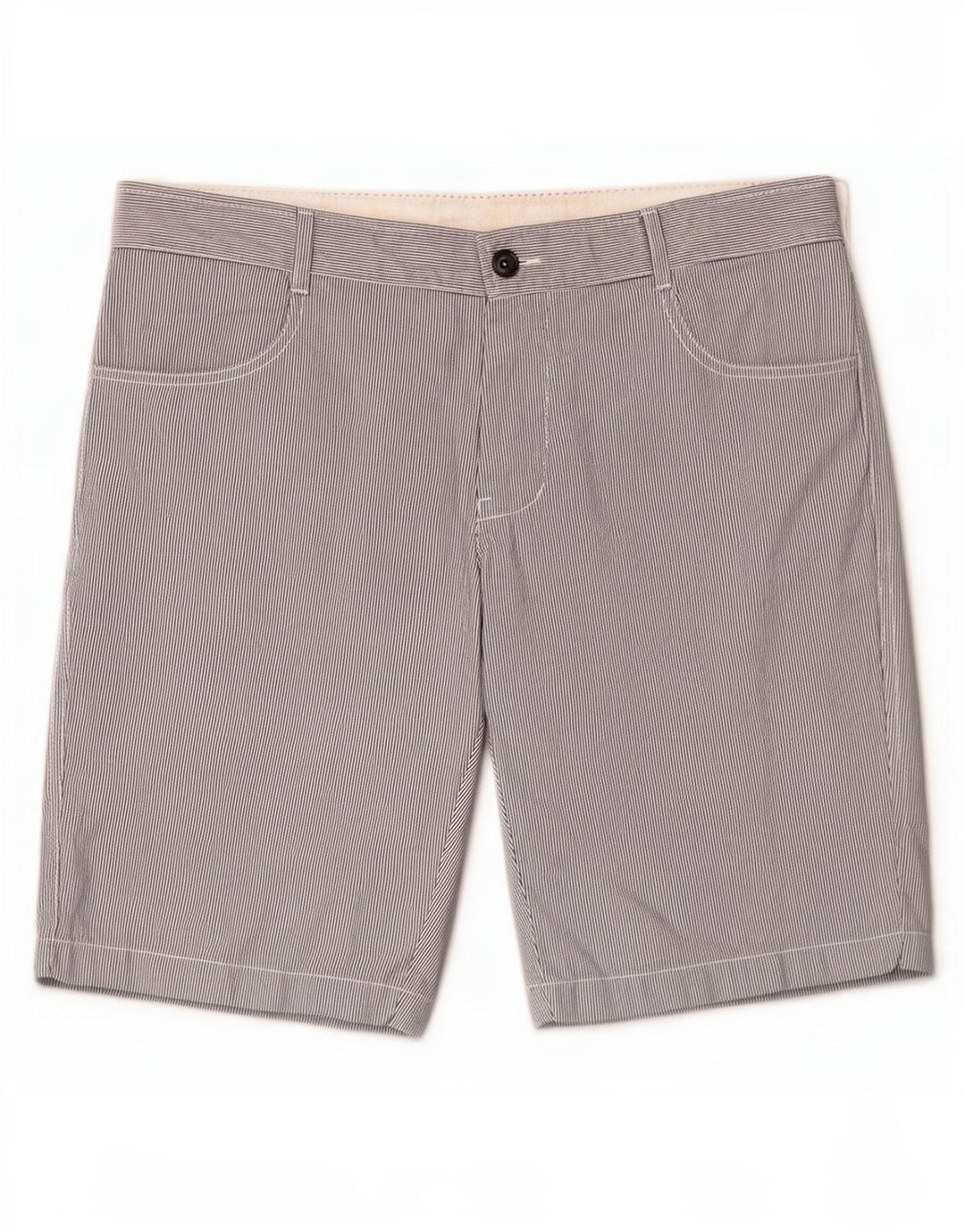 Pantaloncini casual da uomo Benetton IT 48 Medium W38 Blu a righe