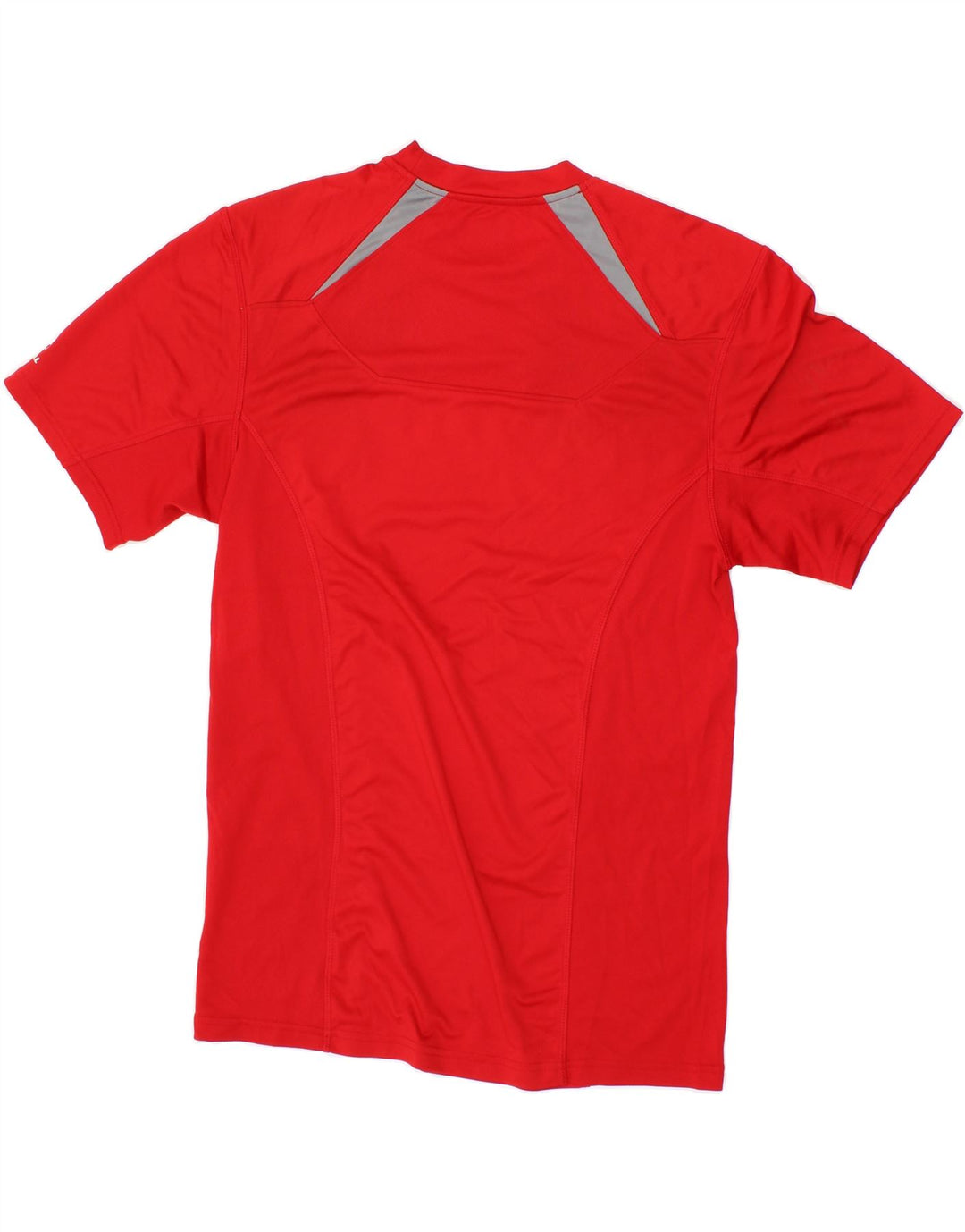 RUSSELL ATHLETIC Mens Graphic T-Shirt Top Small Red Polyester Vintage Russell Athletic and Second-Hand Russell Athletic from Messina Hembry 