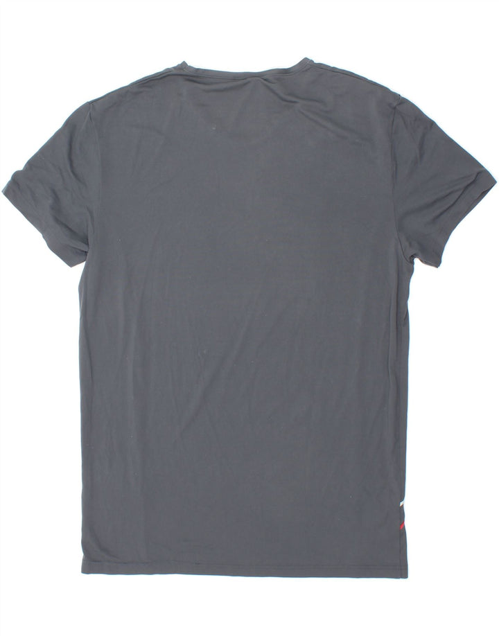 FILA Mens T-Shirt Top Medium Grey Polyester Vintage Fila and Second-Hand Fila from Messina Hembry 