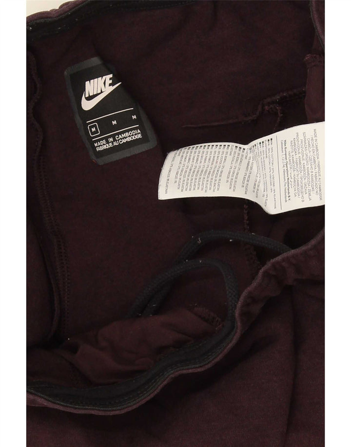 Nike Mens Tracksuit Trousers Joggers Medium  Purple Cotton