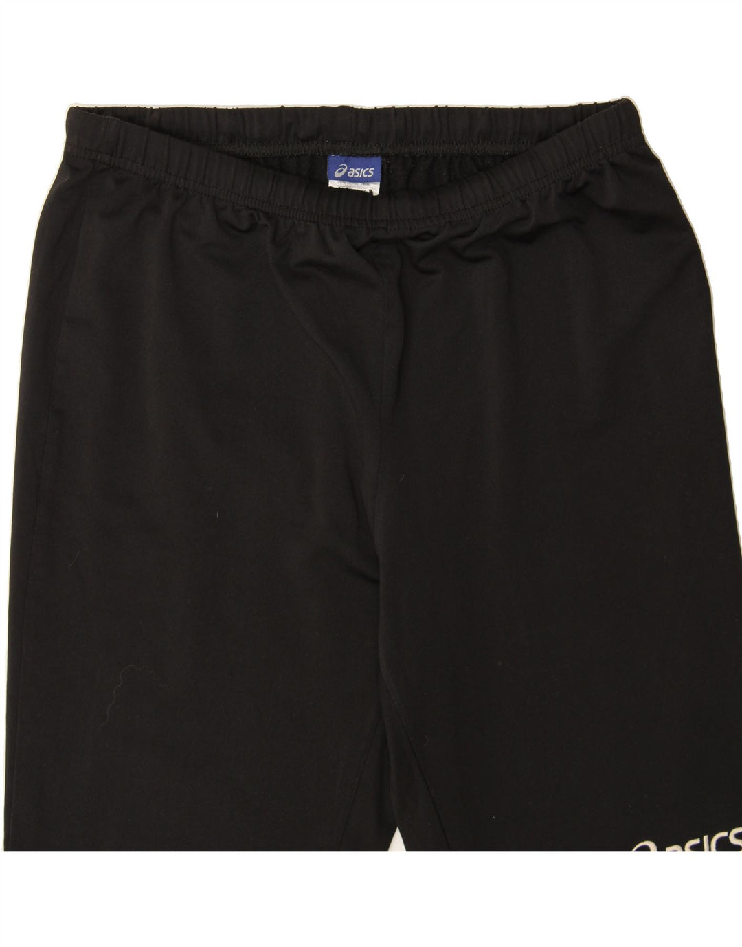 ASICS Womens Sport Shorts UK 12 Medium  Black Polyester Vintage Asics and Second-Hand Asics from Messina Hembry 