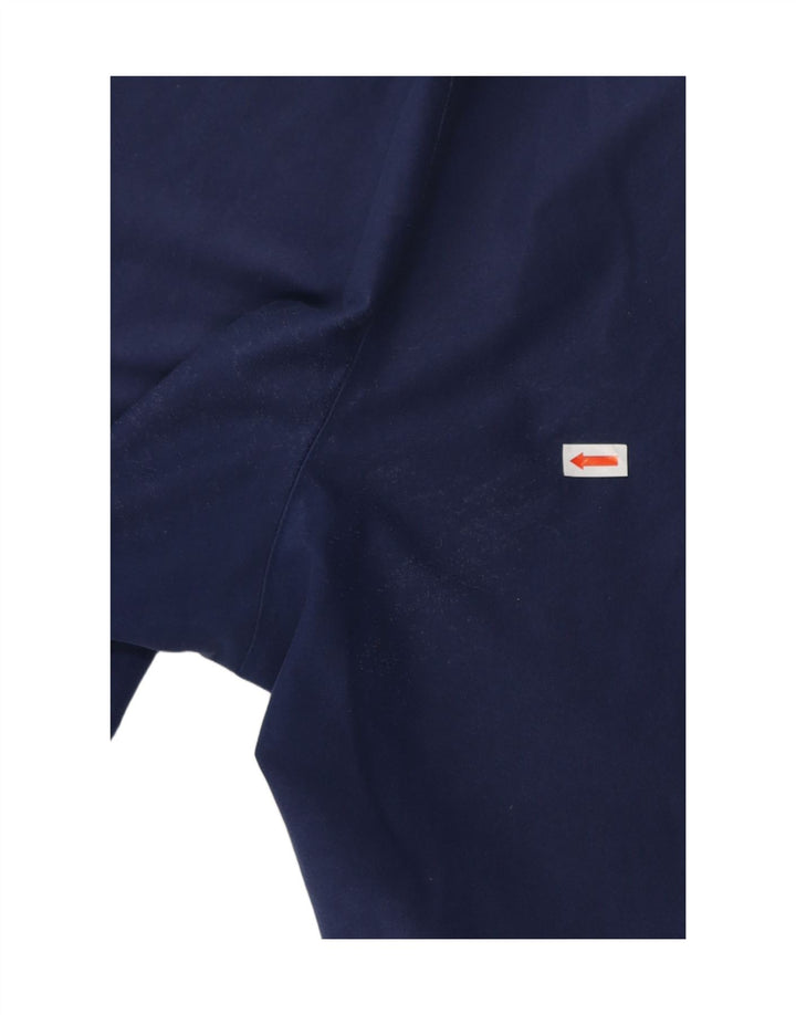 ASICS Mens Graphic Full Tracksuit IT 54 XL  Navy Blue Polyester Vintage Asics and Second-Hand Asics from Messina Hembry 