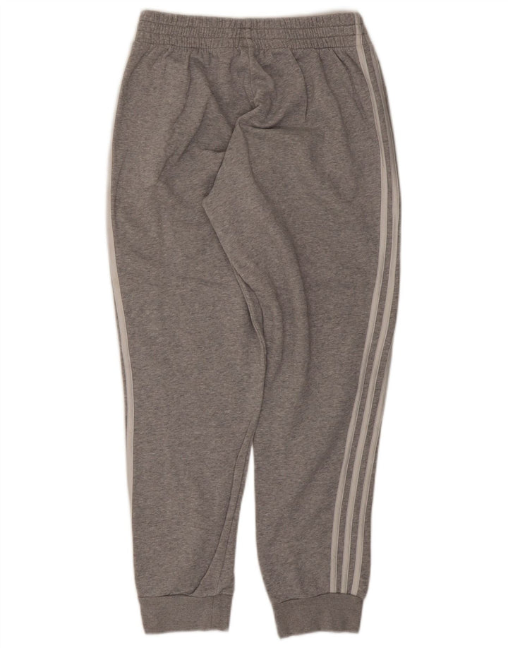 Adidas Mens Tracksuit Trousers Joggers Medium Grey Flecked