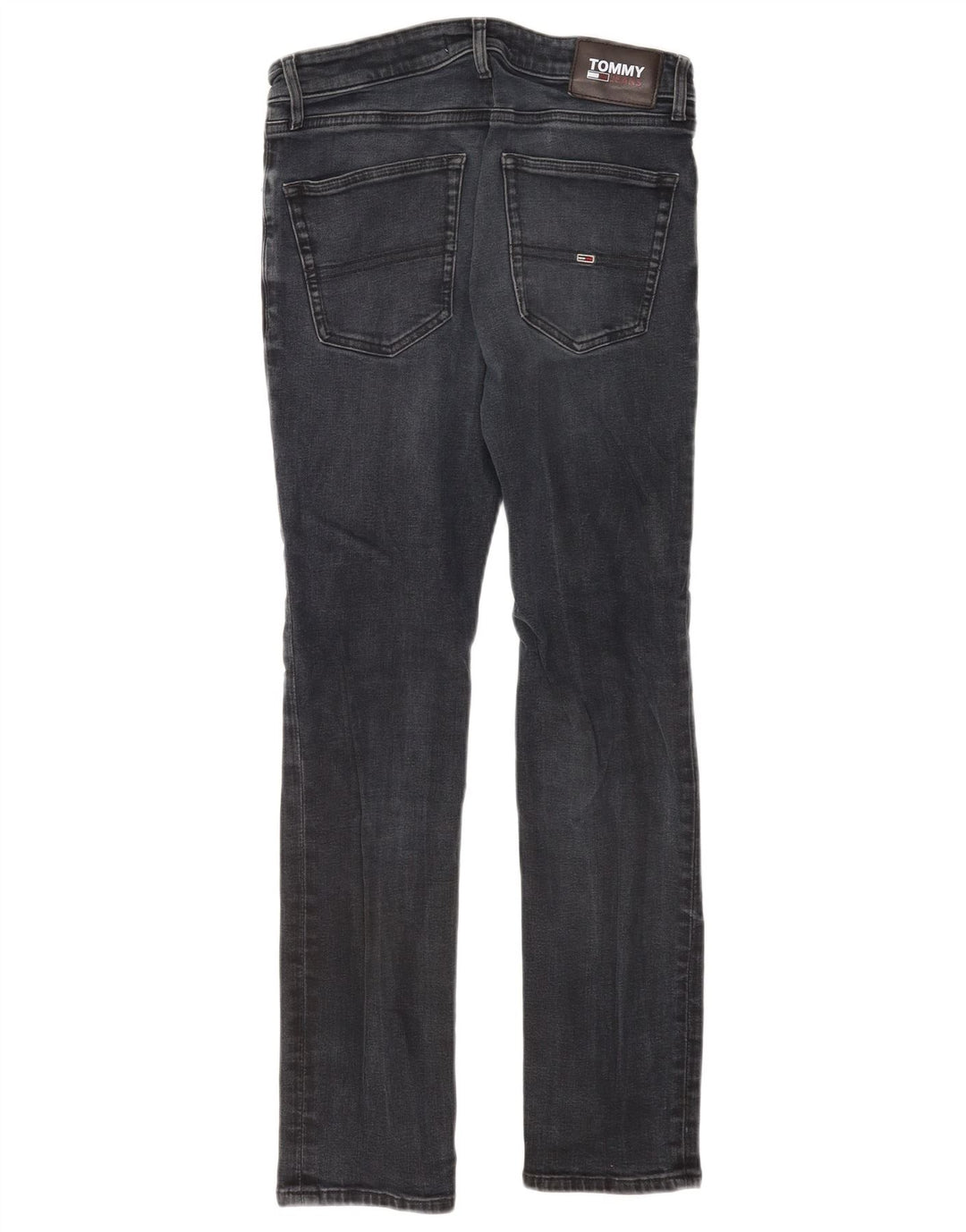 Tommy Hilfiger Mens Slim Jeans W32 L32 Grey Cotton