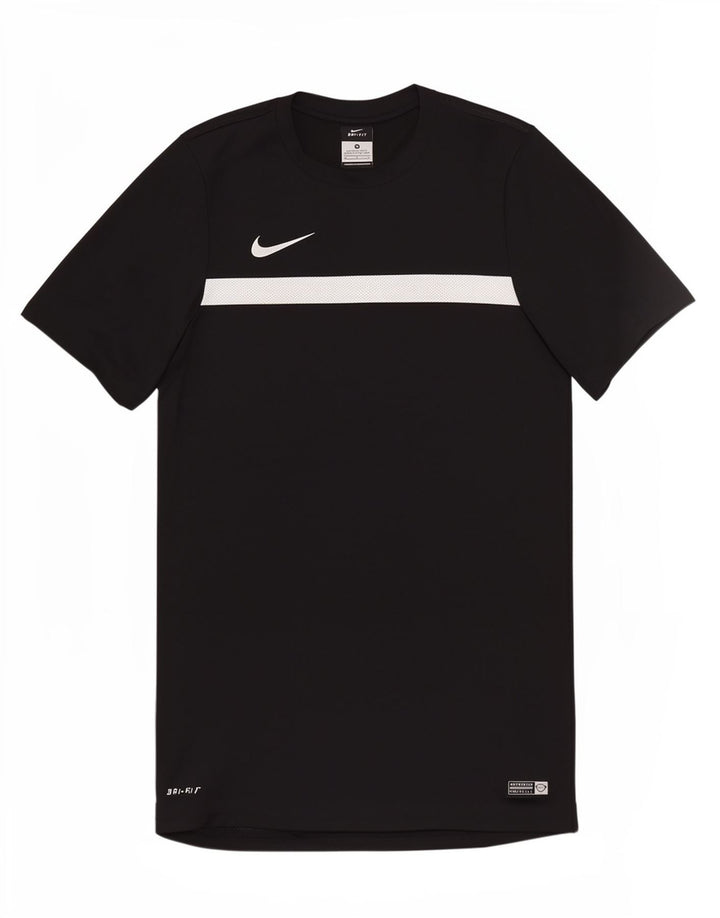 Camiseta Nike Hombre Top Medium Negro Colorblock Poliéster