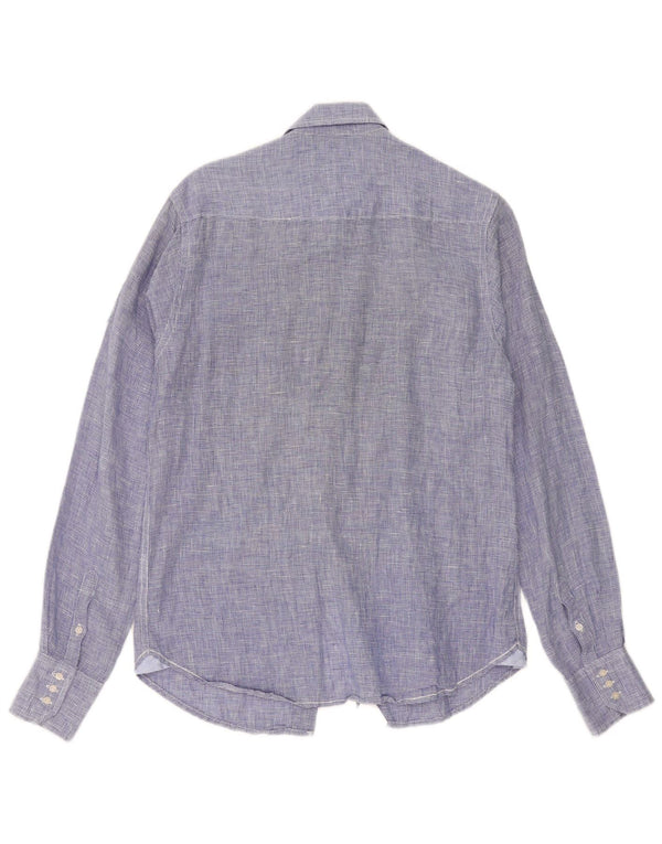 Camisa Scotch & Soda Hombre Small Blue Pata De Gallo