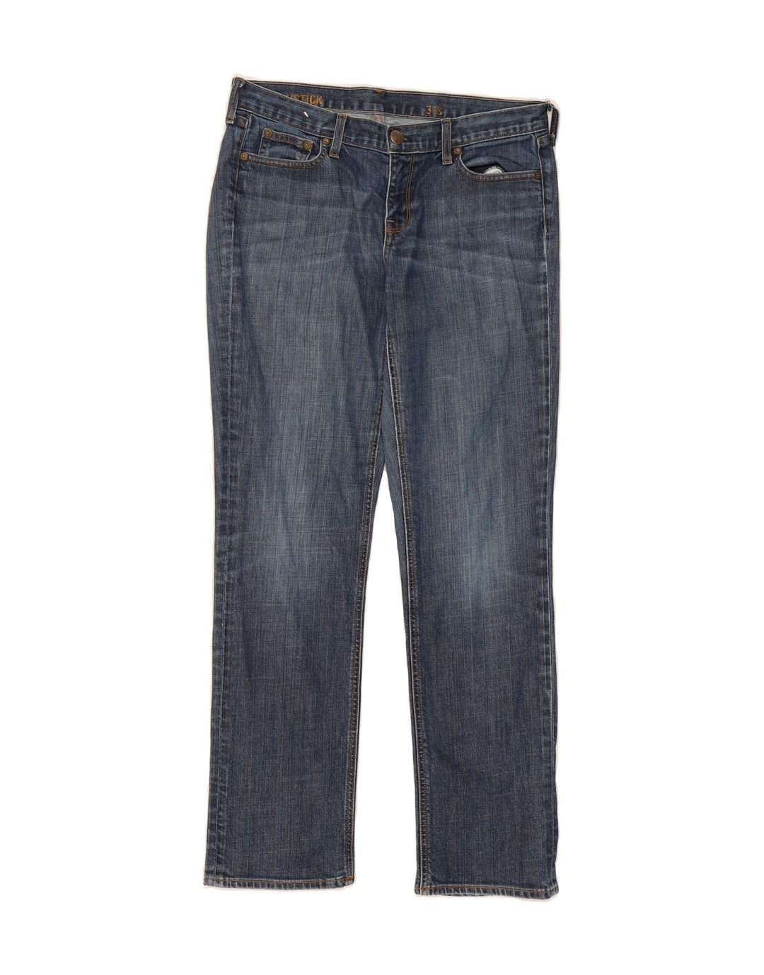 J. CREW Womens Matchstick Straight Jeans W32 L30 Blue Vintage J. Crew and Second-Hand J. Crew from Messina Hembry 