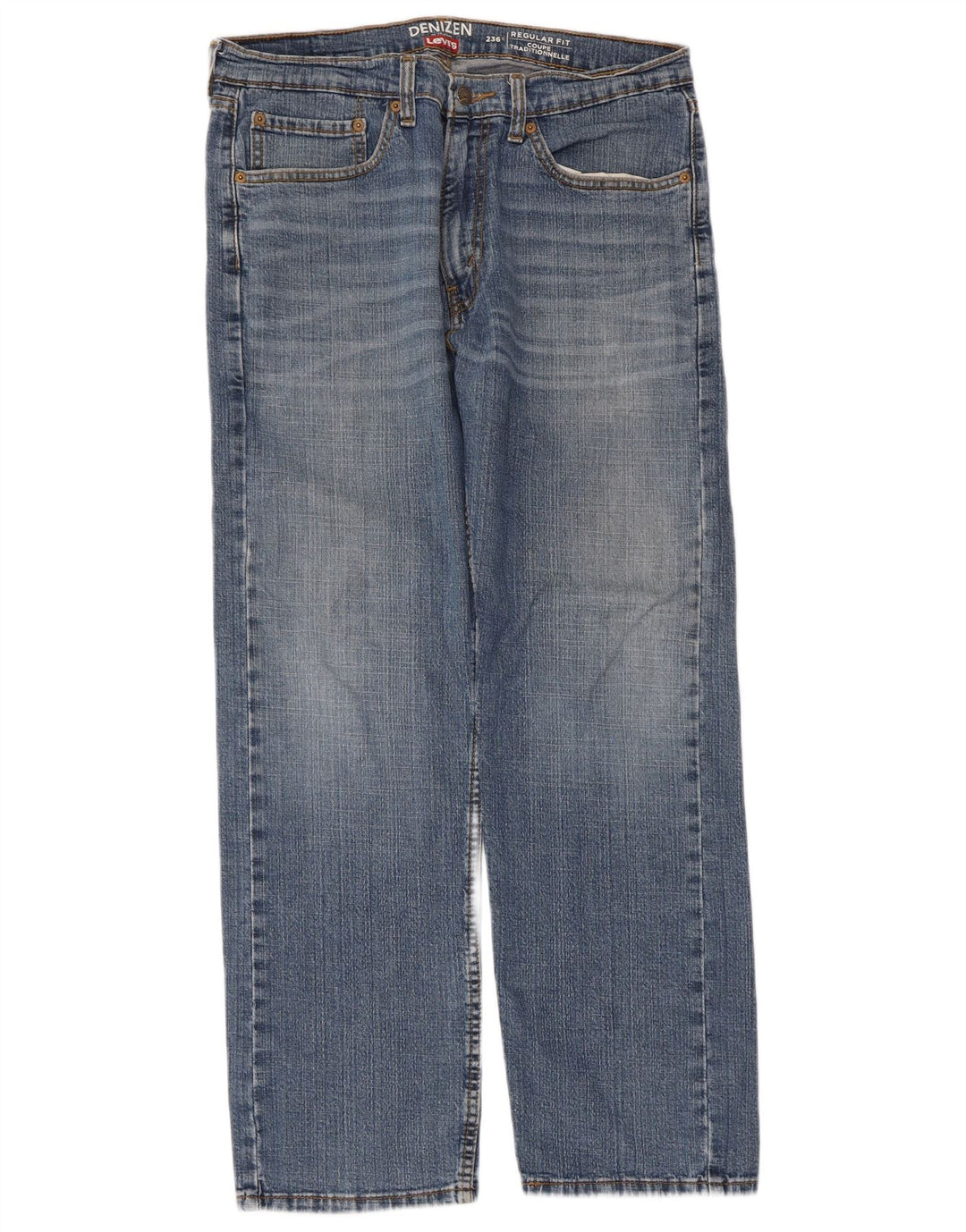 Blugi drepti Levi's Denizen pentru femei, cu ajustare normală, W34 L30, albastru