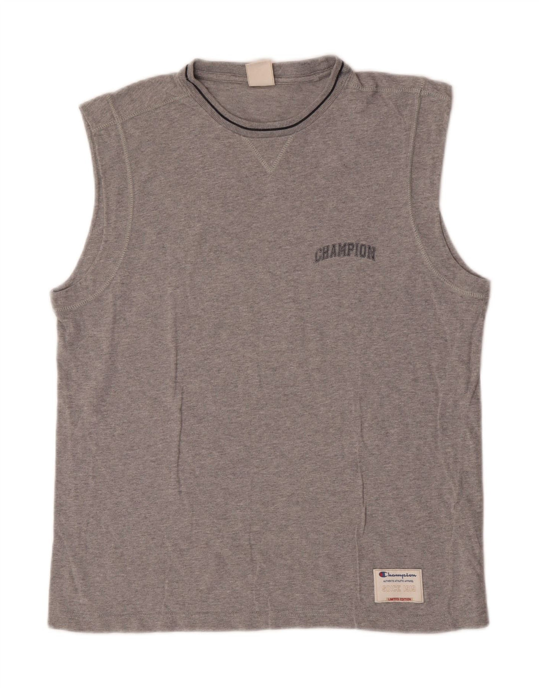 CHAMPION Herrevest Top XL Grå Flecked Bomuld