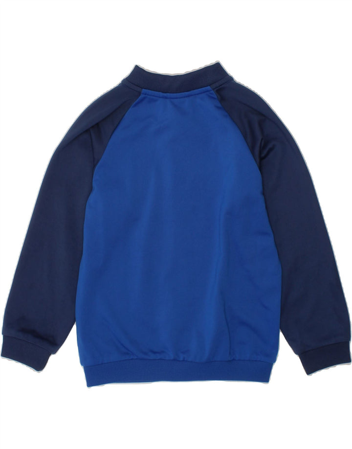 PUMA Boys Graphic Tracksuit Top Jacket 2-3 Years Blue Colourblock Vintage Puma and Second-Hand Puma from Messina Hembry 