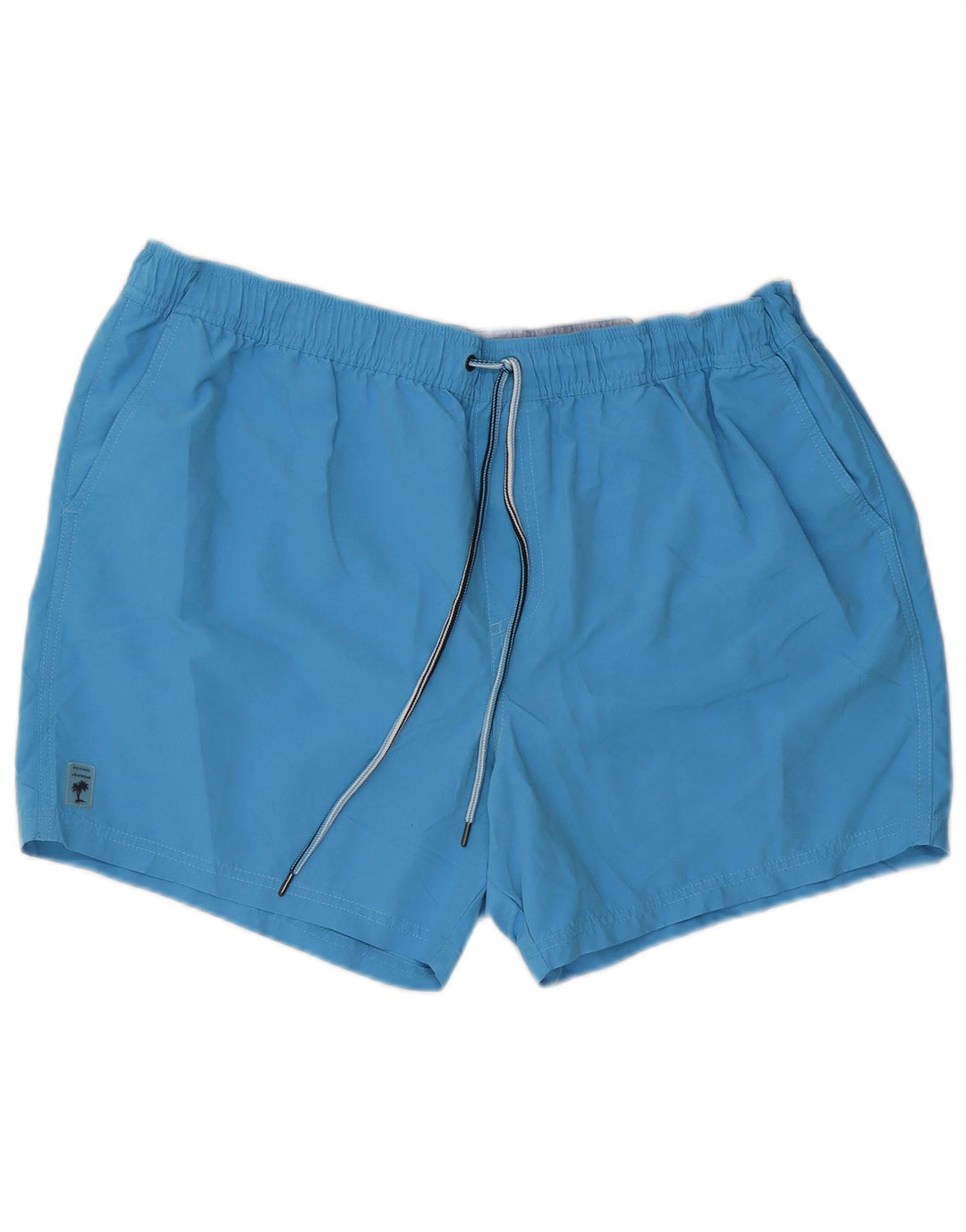 Marks & Spencer Mens Swimming Shorts 2XL Blue Polyester