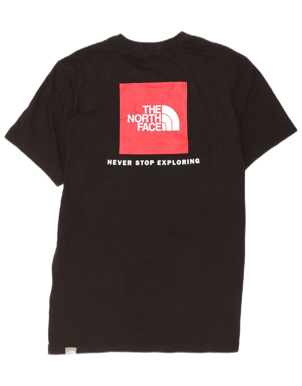 The North Face Herre grafisk T-shirt Top Medium Sort Bomuld