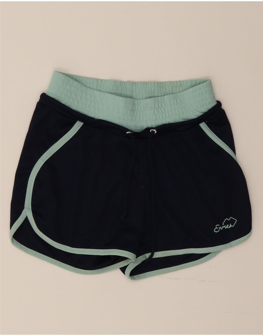 ERREA Womens Sport Shorts UK 6 XS  Navy Blue Polyester Vintage Errea and Second-Hand Errea from Messina Hembry 