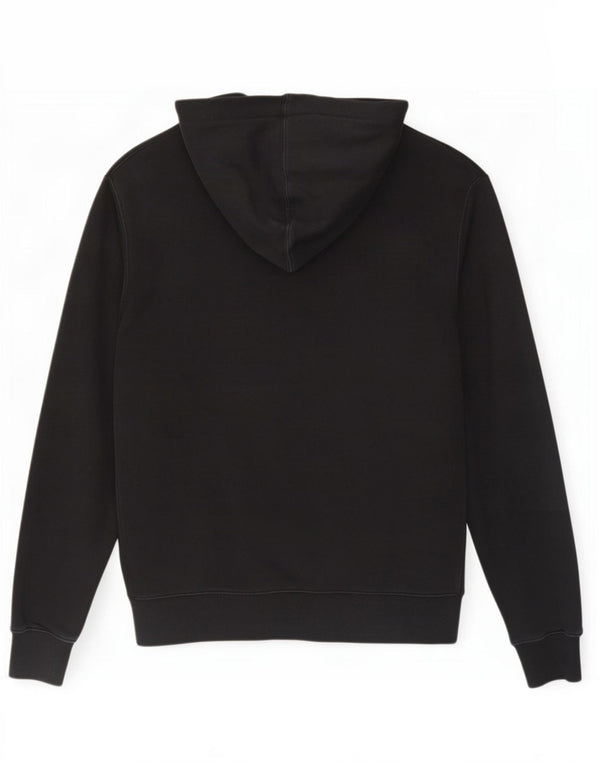 Nike Sweat à capuche zippé pour homme en coton noir moyen