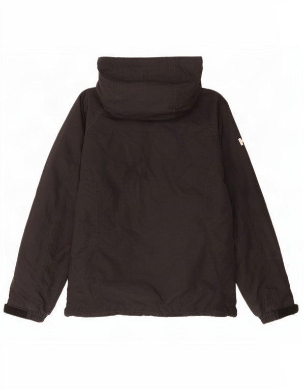 Helly Hansen Veste coupe-vent à capuche pour femme UK 10 Small Noir Polyester