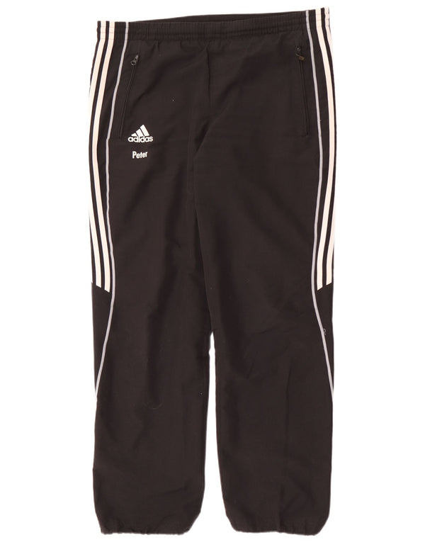 Adidas Pantalon de survêtement pour homme Noir moyen Polyester Sports