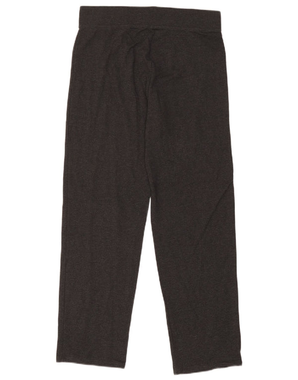 Marks & Spencer Womens Tracksuit Trousers UK 10 Small Grey Cotton