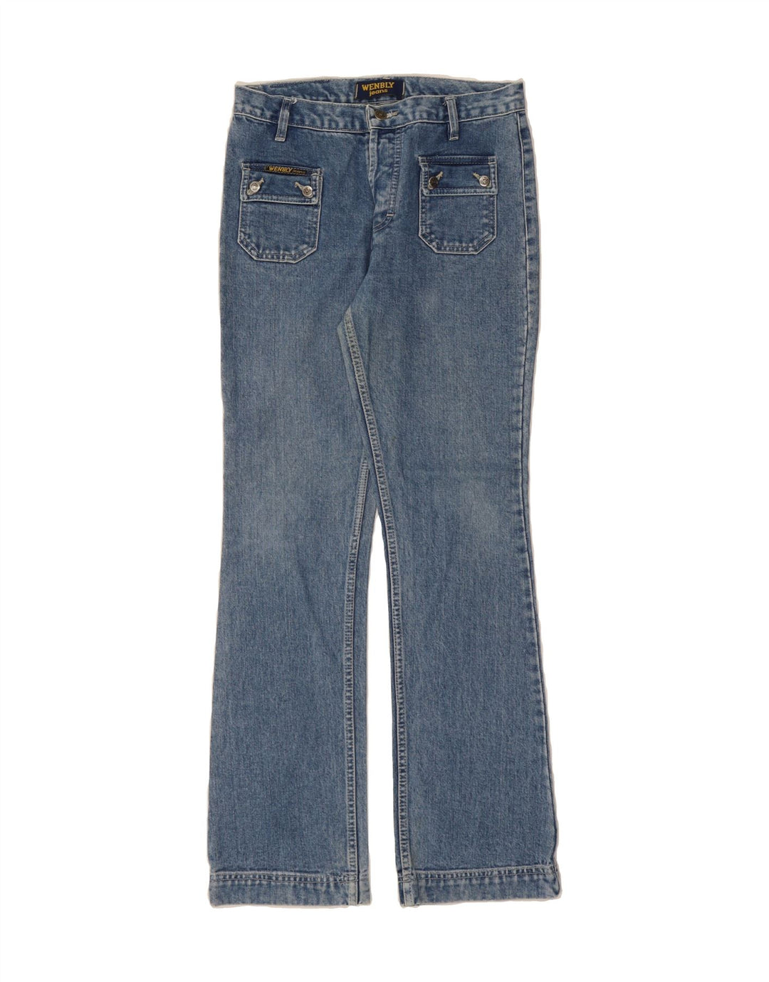 VINTAGE Womens Bootcut Jeans W31 L31 Blue Vintage Vintage and Second-Hand Vintage from Messina Hembry 