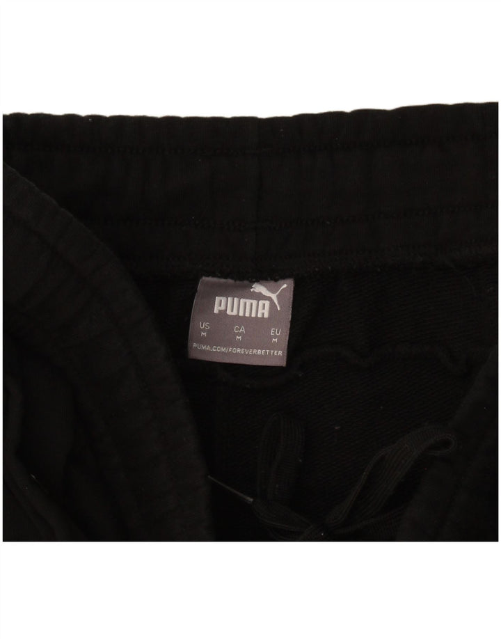 Puma Mens Tracksuit Trousers Joggers Medium Black