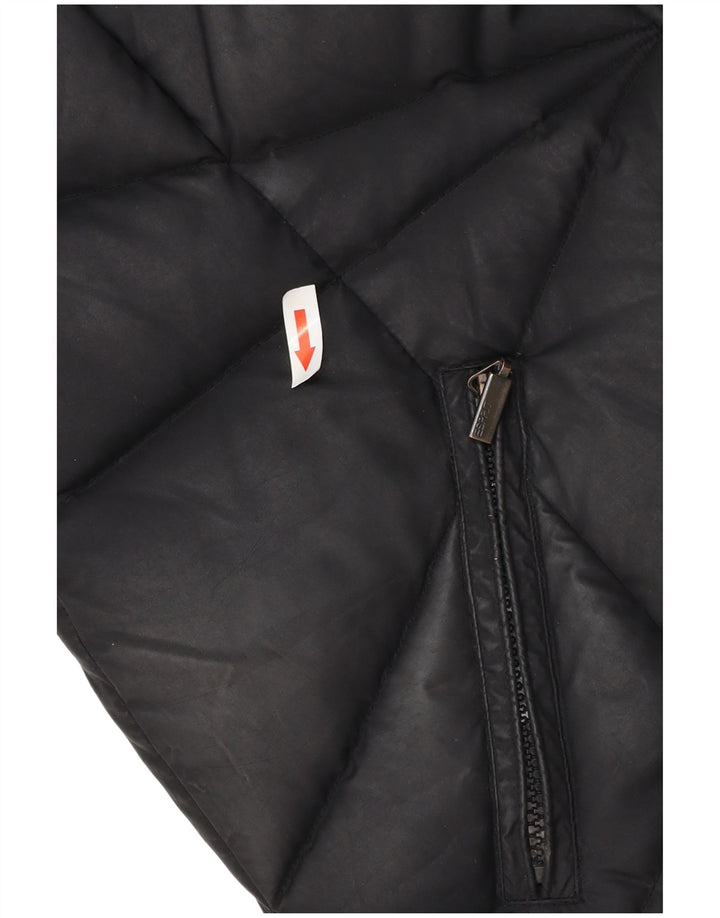 Esprit Womens Padded Jacket UK 16 Large Black Polyester