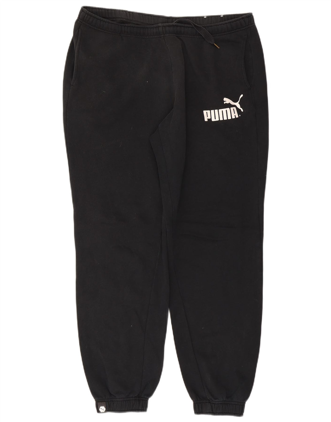 Puma Mens Tracksuit Trousers Joggers Large Black
