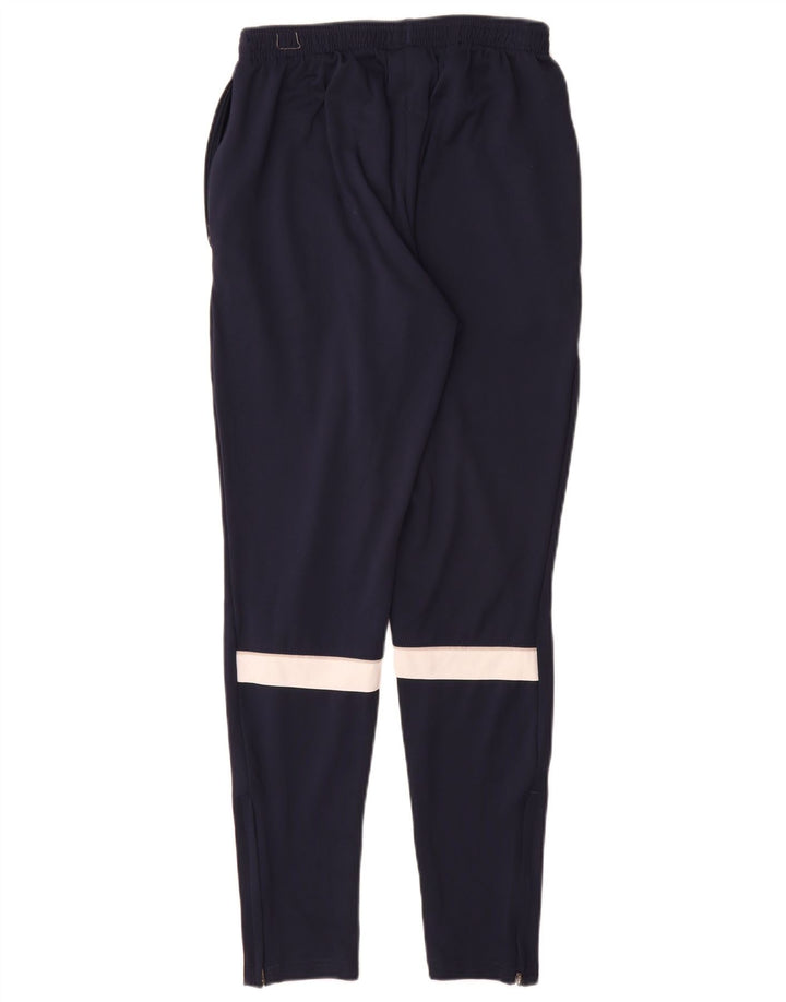 Nike Mens Tracksuit Trousers Medium Navy Blue Colourblock Polyester