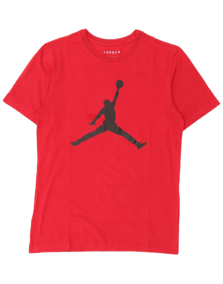 Jordan Herren-T-Shirt mit Grafik, Größe S, Rot