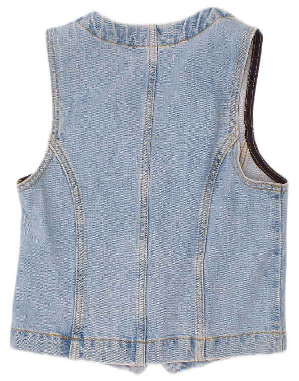 Zara piger denim vest 9-10 år blå