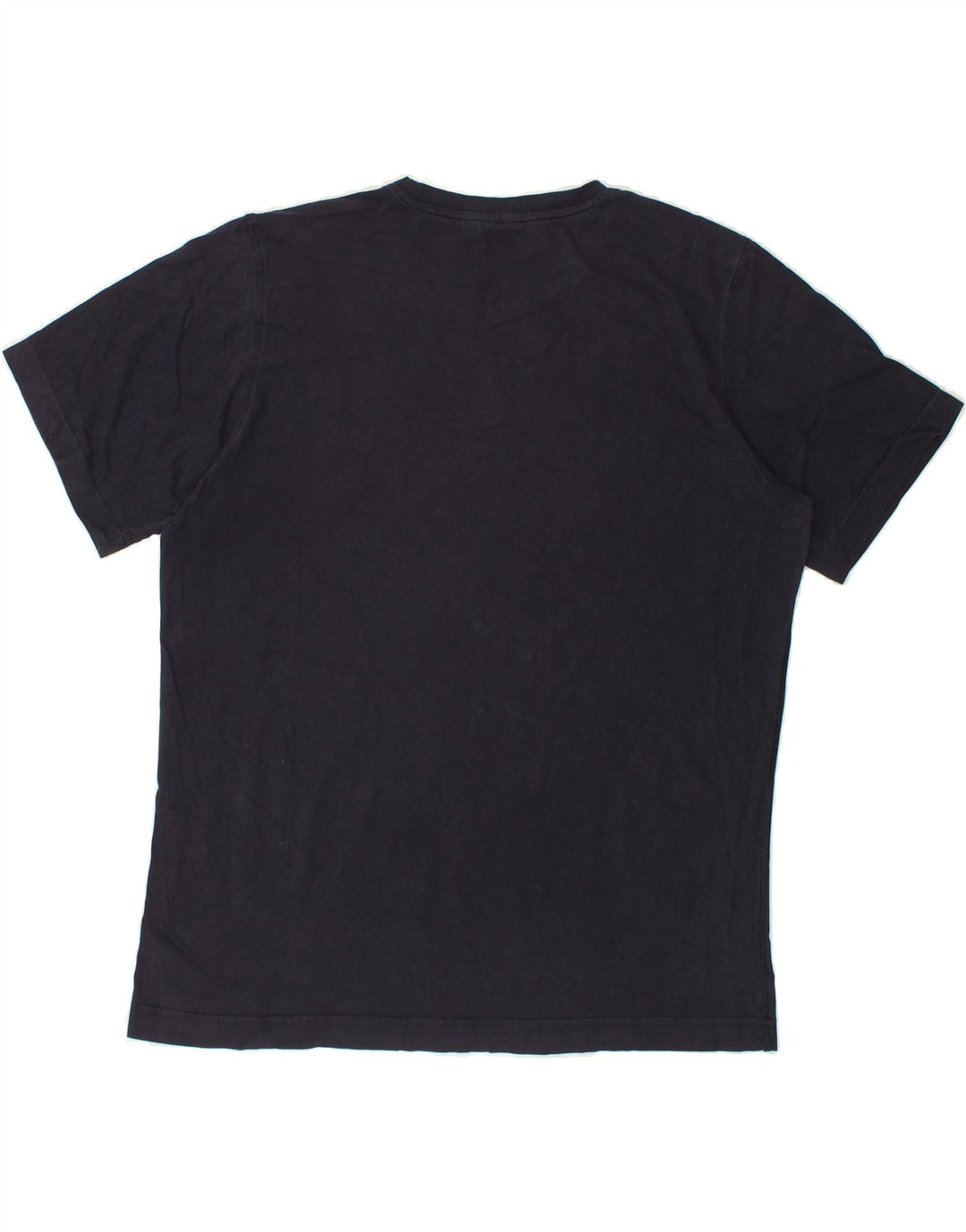 PUMA Mens T-Shirt Top Large Navy Blue Cotton | Vintage Puma | Thrift | Second-Hand Puma | Used Clothing | Messina Hembry 