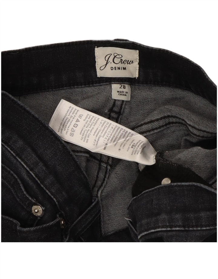 Jeans bootcut da donna J. CREW W28 L26 cotone nero