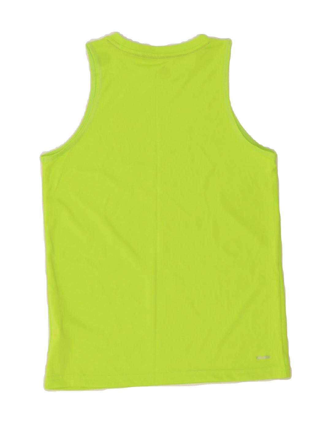 ADIDAS Boys Climalite Vest Top 10-11 Years Medium Green Polyester Vintage Adidas and Second-Hand Adidas from Messina Hembry 