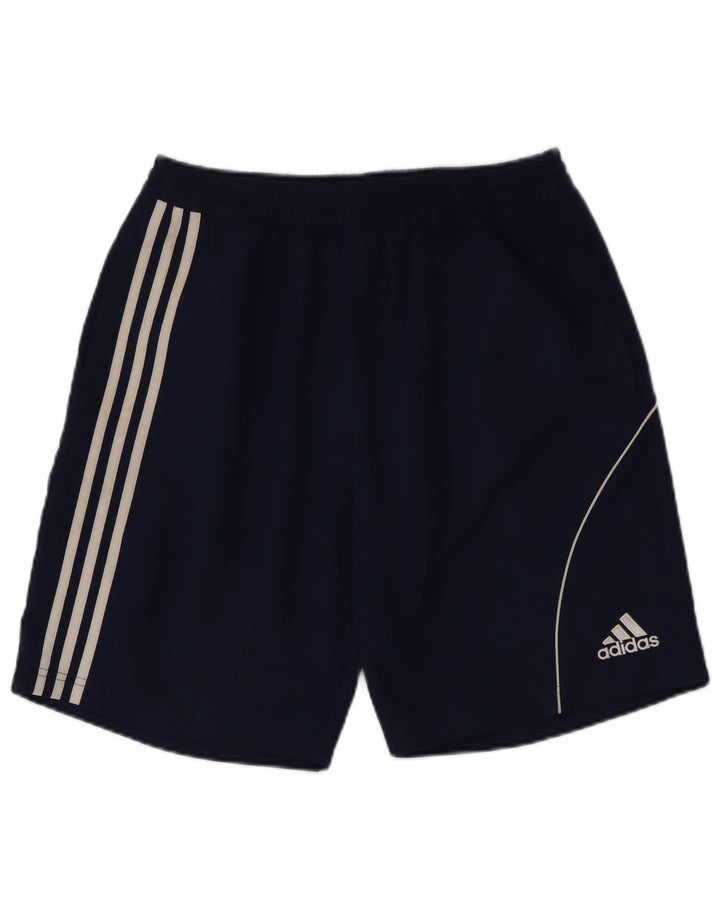 Adidas Mens Sport Shorts Medium  Navy Blue Polyester