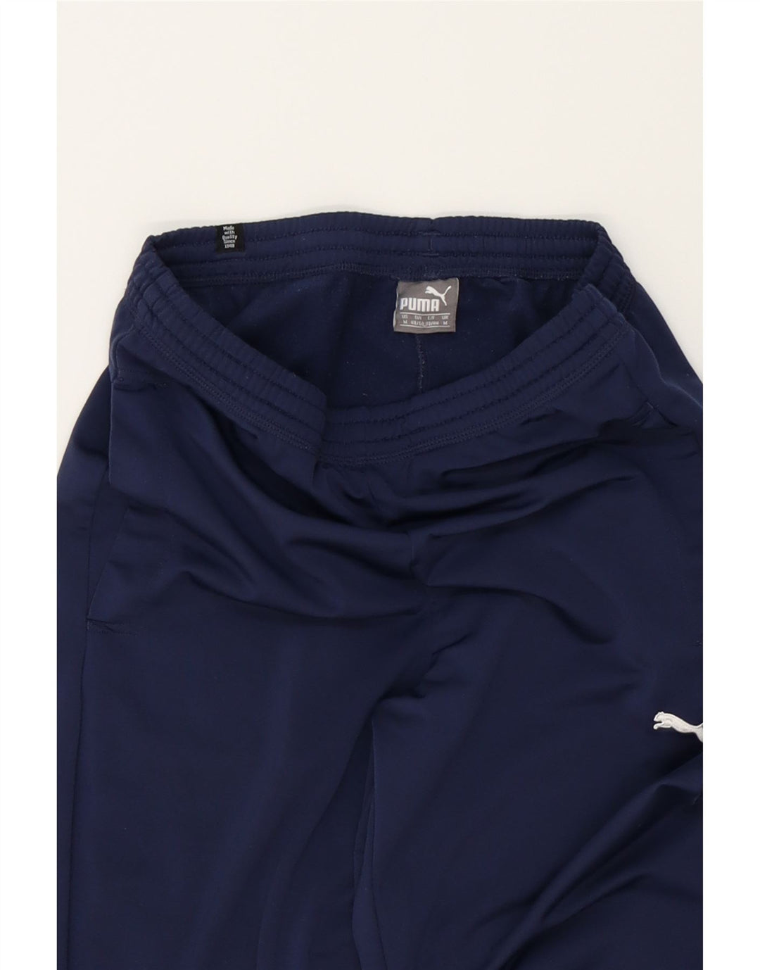 PUMA Mens Tracksuit Trousers Medium Navy Blue Vintage Puma and Second-Hand Puma from Messina Hembry 