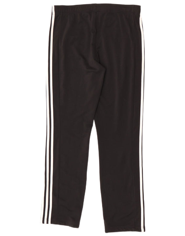 Adidas Pantalon de survêtement pour femme UK 8/10 Small Noir Polyester