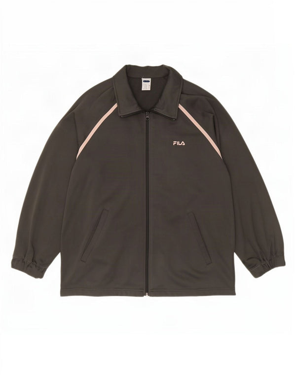 Fila Træningsdragt til mænd Topjakke Medium Grå Polyester