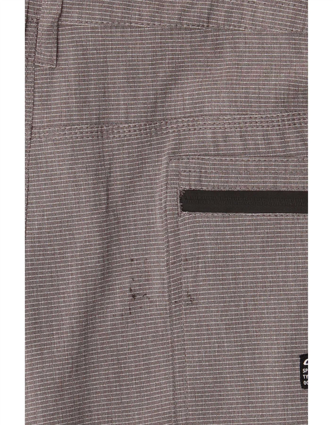 Pantaloncini cargo da uomo O'Neill W38 XL Poliestere a righe grigie