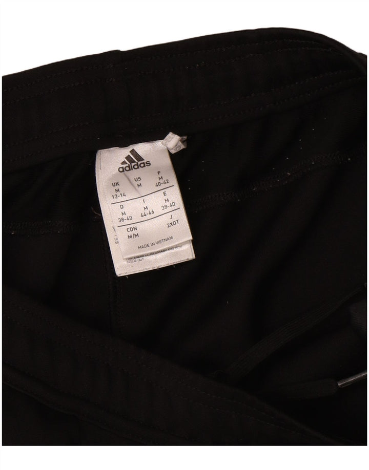 Adidas Womens Tracksuit Trousers UK 12/14 Medium  Black Polyester