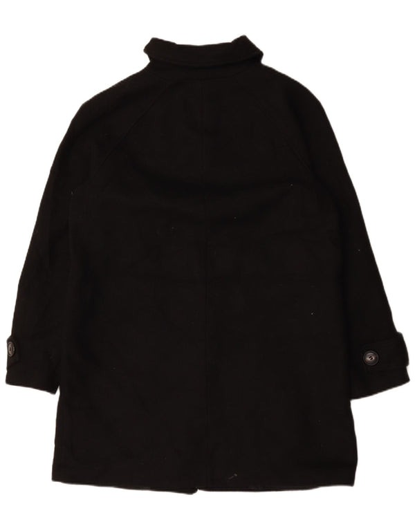 Marks & Spencer Dameoverfrakke UK 14 Stor sort polyester