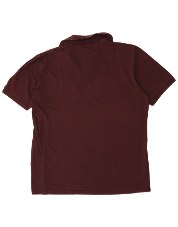 Hugo Boss herre poloshirt 2XL Bourgogne bomuld