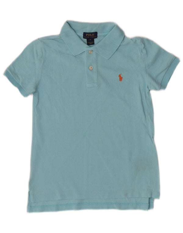 Polo Ralph Lauren da bambino 5-6 anni in cotone turchese