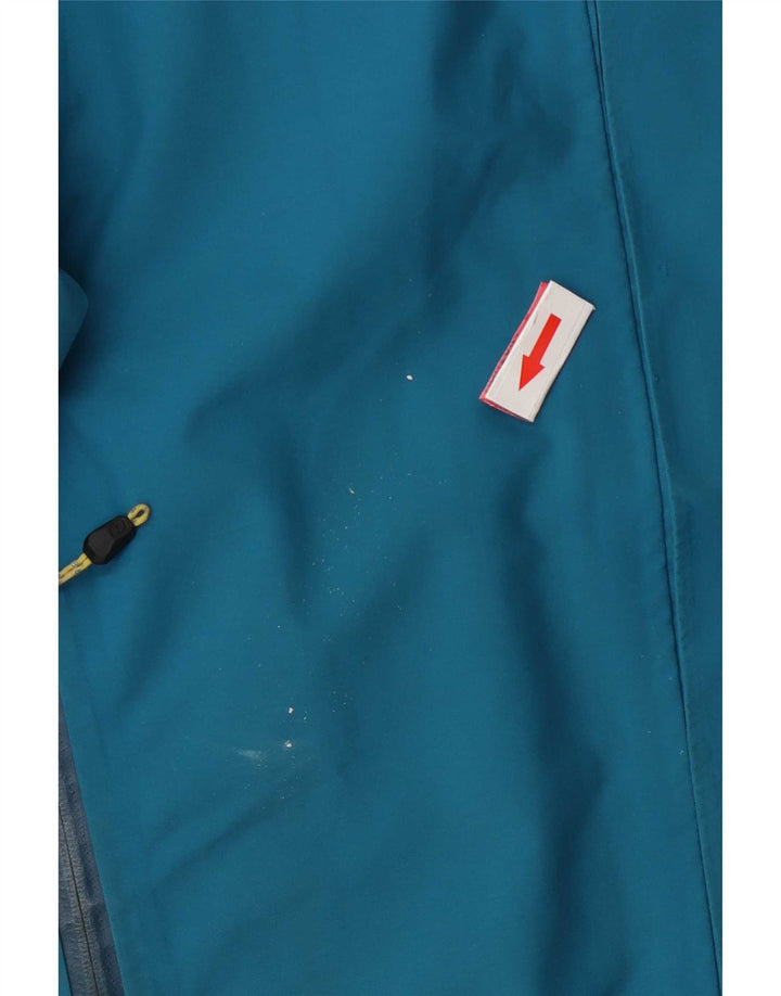 Giacca antipioggia con cappuccio da donna Berghaus UK 12 blu medio in poliammide