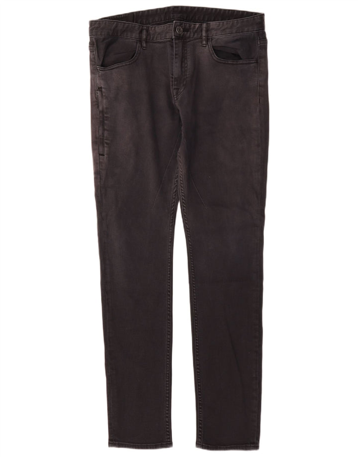 Armani Exchange Mens Slim Jeans W34 L33 Black Cotton