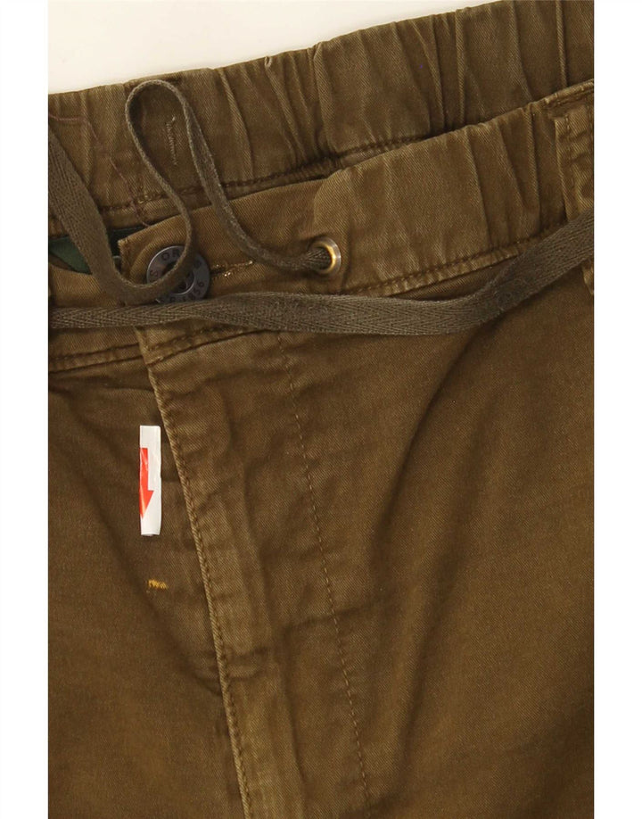 Orvis Mens Cargo Shorts W42 2XL Khaki Cotton