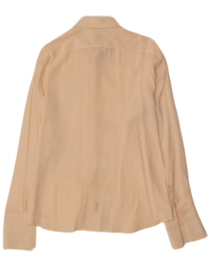 Vintage herre formel skjorte medium beige