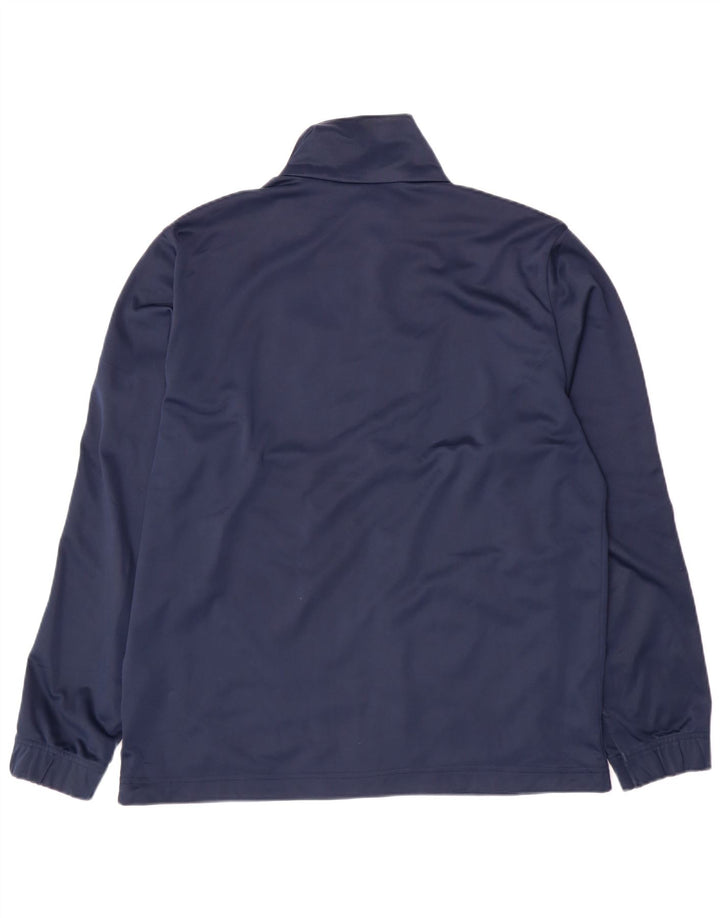 Lotto Mens Tracksuit Top Jacket XL Navy Blue Polyester