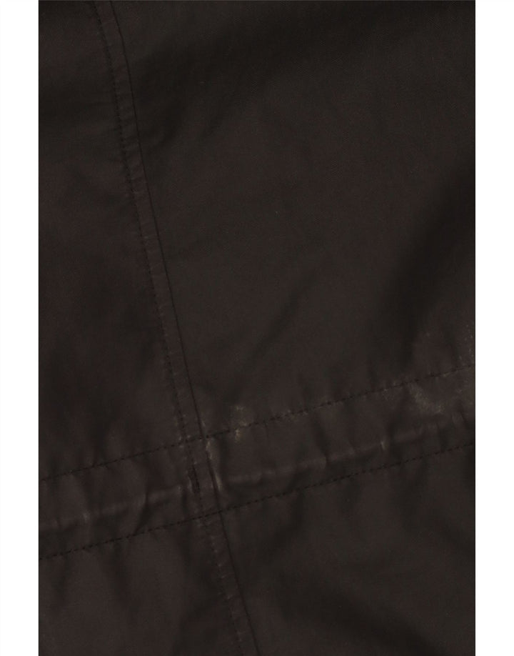Superdry Mens Hooded Parka Jacket UK 38 Medium Khaki