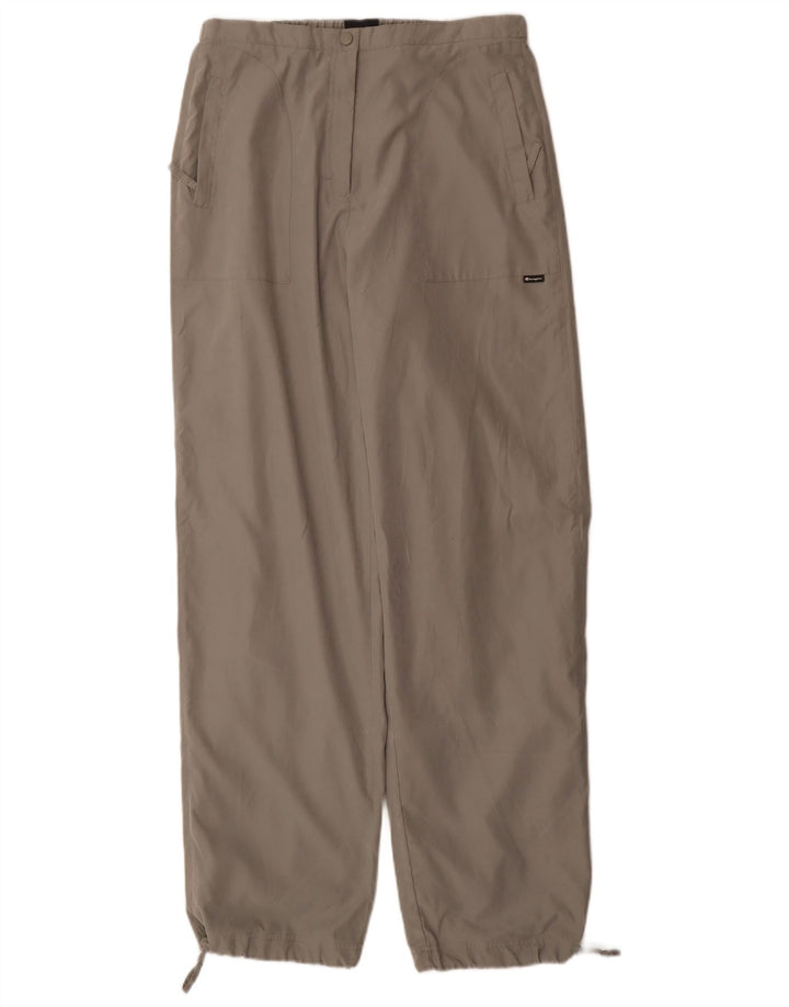 Champion Womens Windbreaker Trousers UK 18 XL Grey Polyester