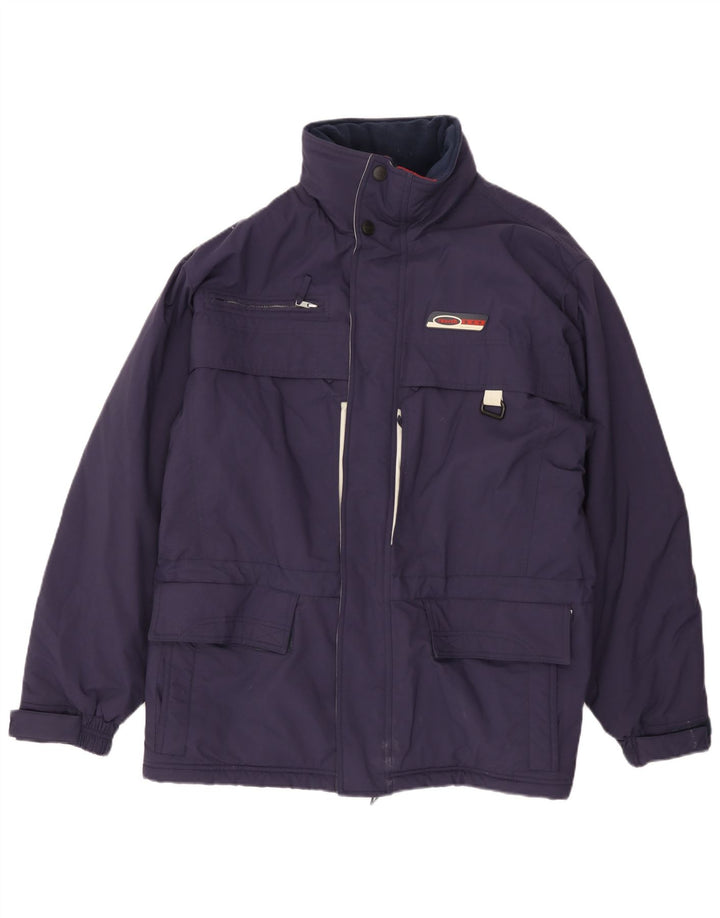 Reusch Mens Windbreaker Jacket UK 40 Large Navy Blue Polyamide