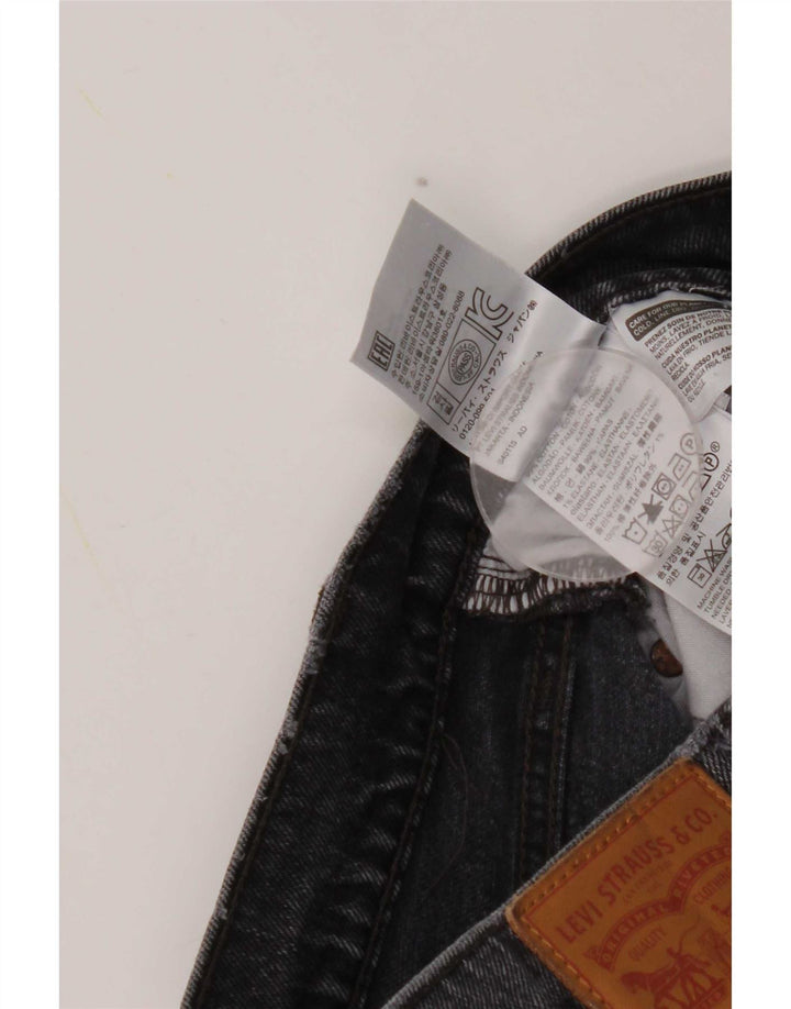Женские прямые джинсы Levi's W27 L26, серые, хлопок